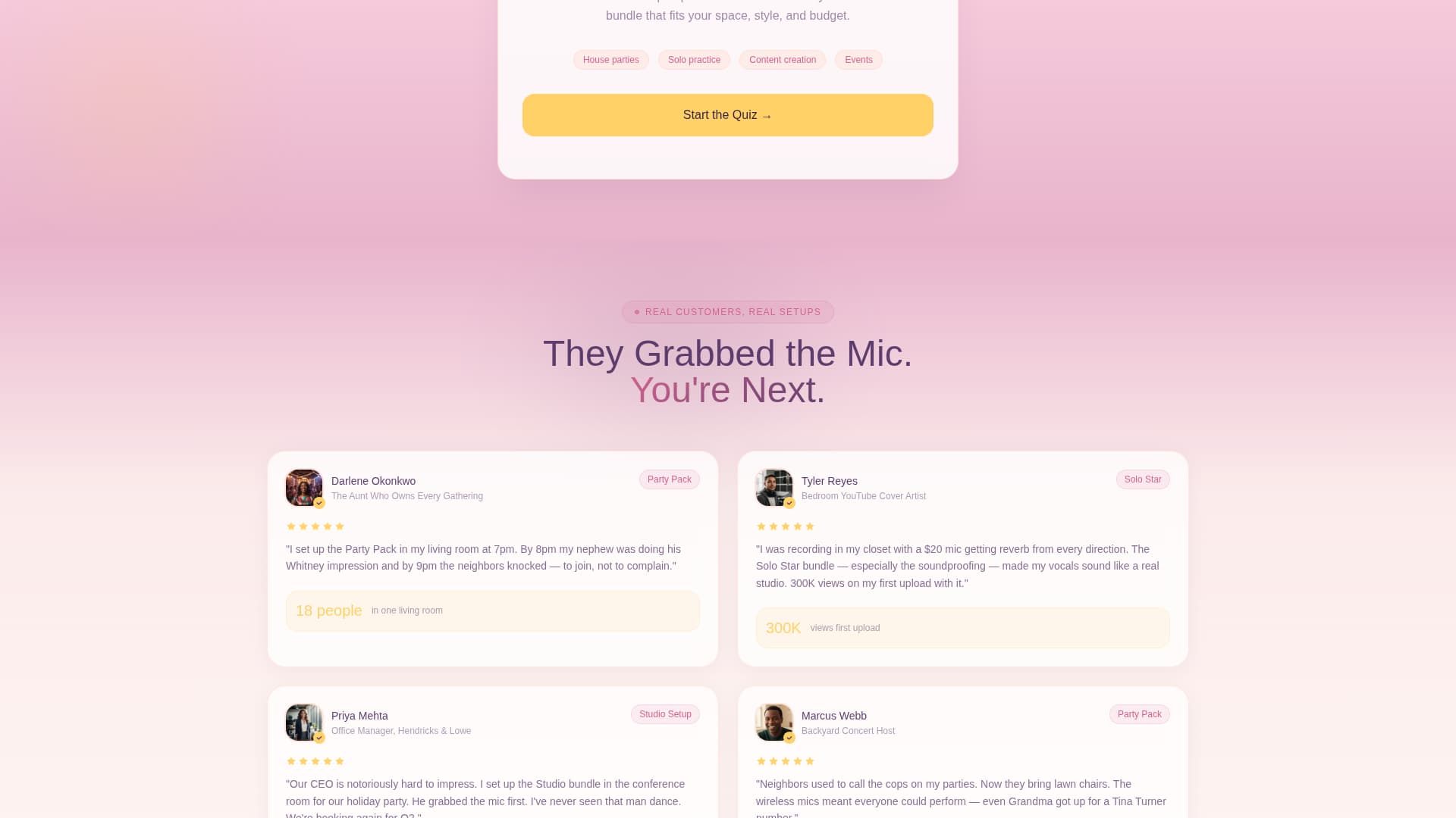 Hobby & Passion Supplies Portfolio Website Template