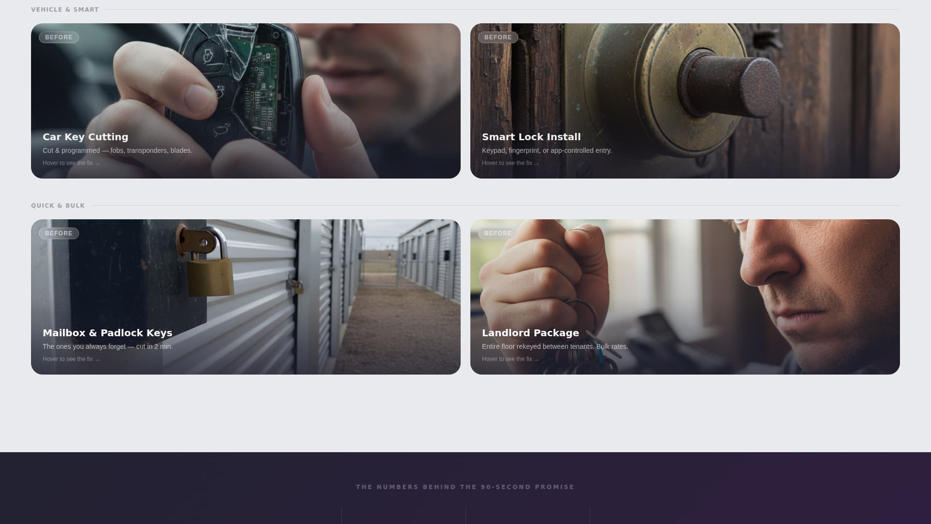 Rekey - Instant Locksmith Landing Page Template