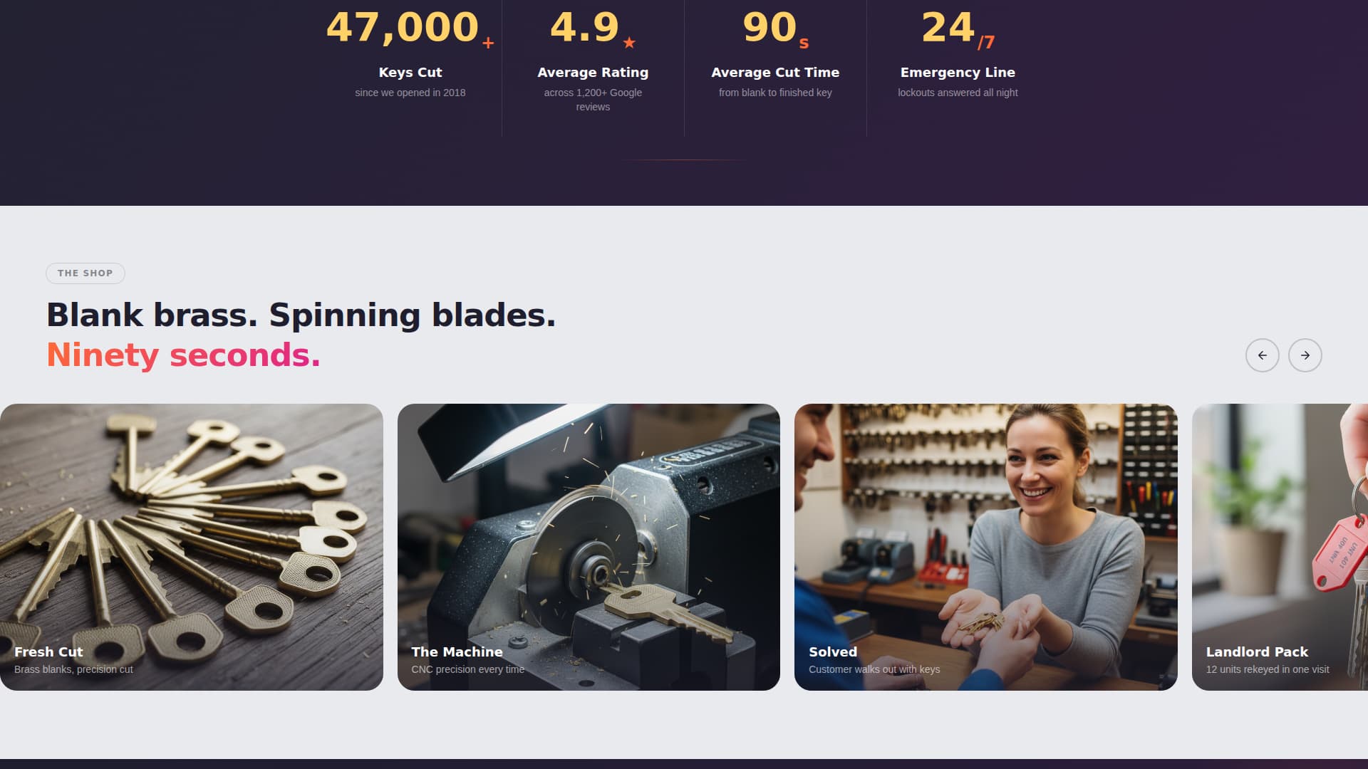Rekey - Instant Locksmith Landing Page Template