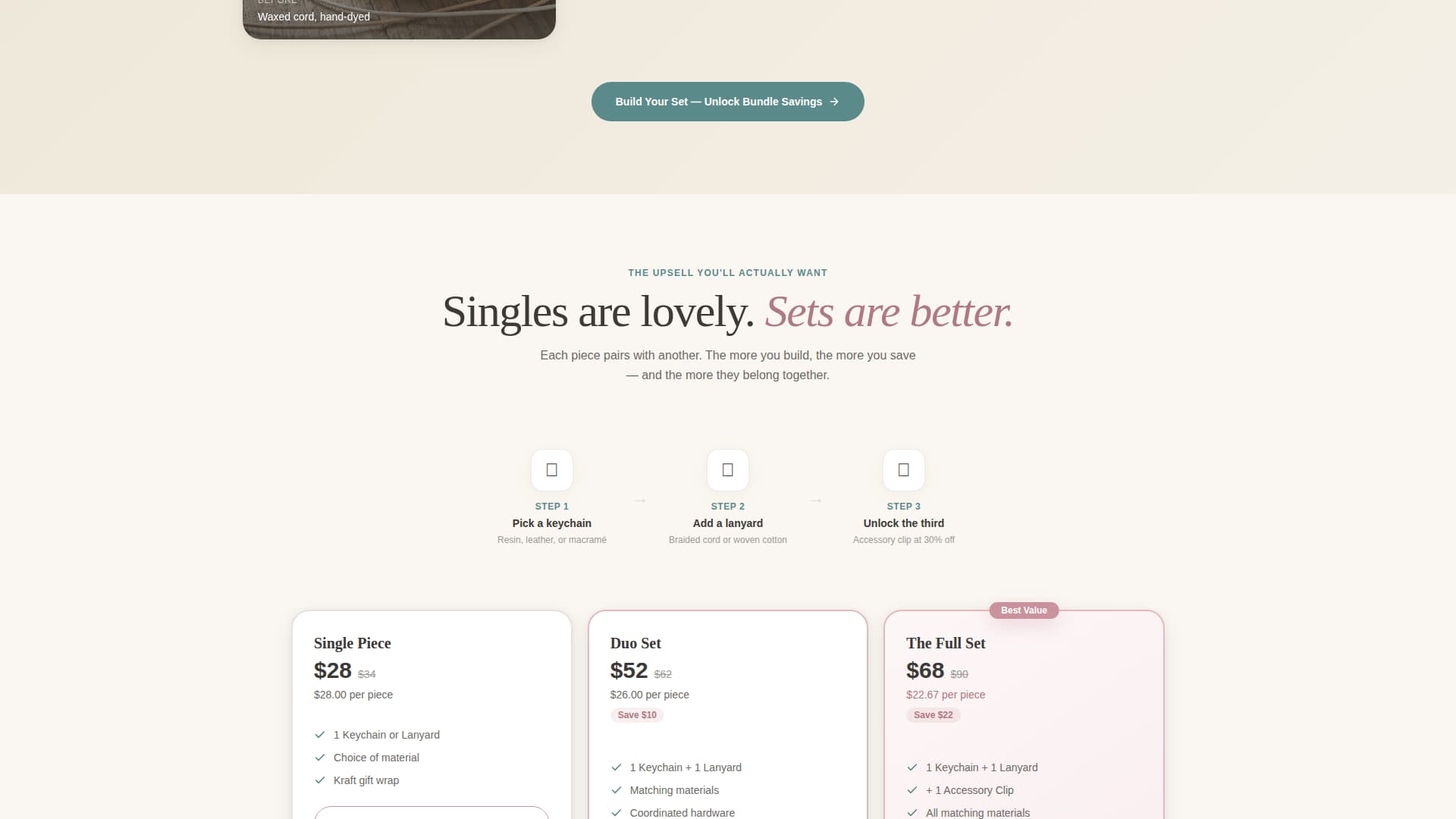 Keychains & Lanyards Store Professional Website Template