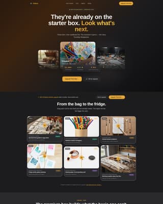 Unbox - Irresistible Kids Activity Landing Page Template