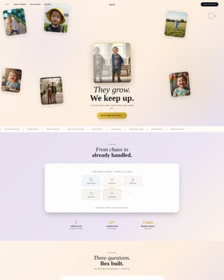Sprout - Effortless Kidsclothing Landing Page Template