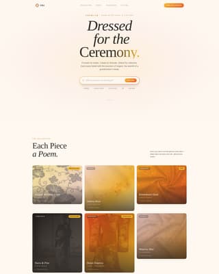 East Asian Specialty Retail Professional Website Template