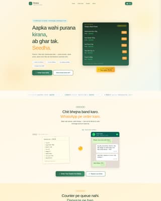 Kirana - Vibrant Grocery Landing Page Template