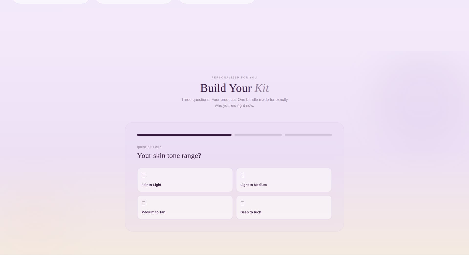 Swatch - Inclusive Beauty Landing Page Template