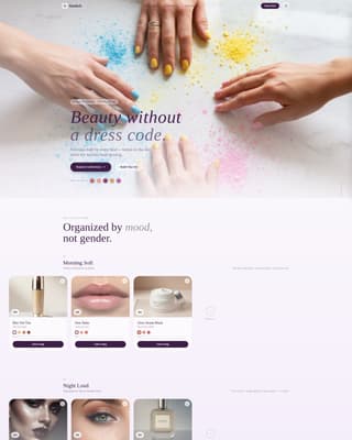 Specialist LGBTQ+-Owned Business Portfolio & Case Study Website Template