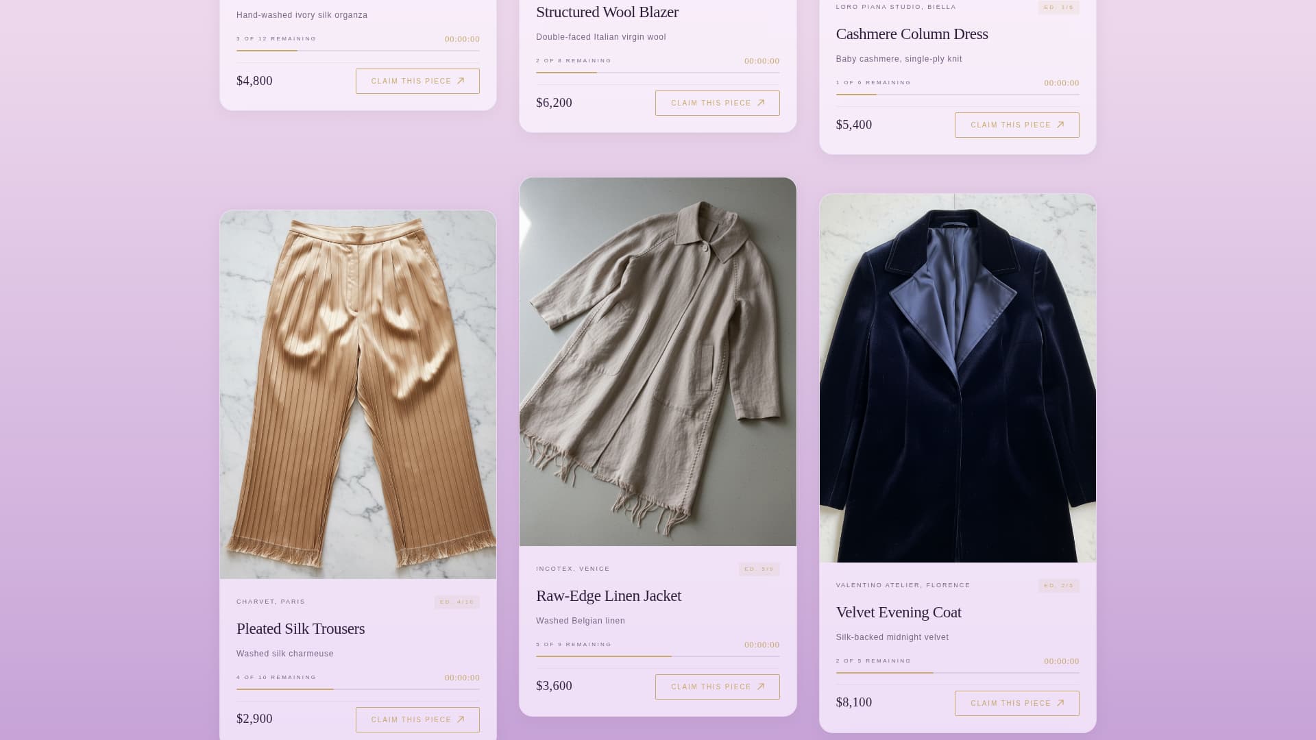 Drape - Exclusive Luxury Landing Page Template