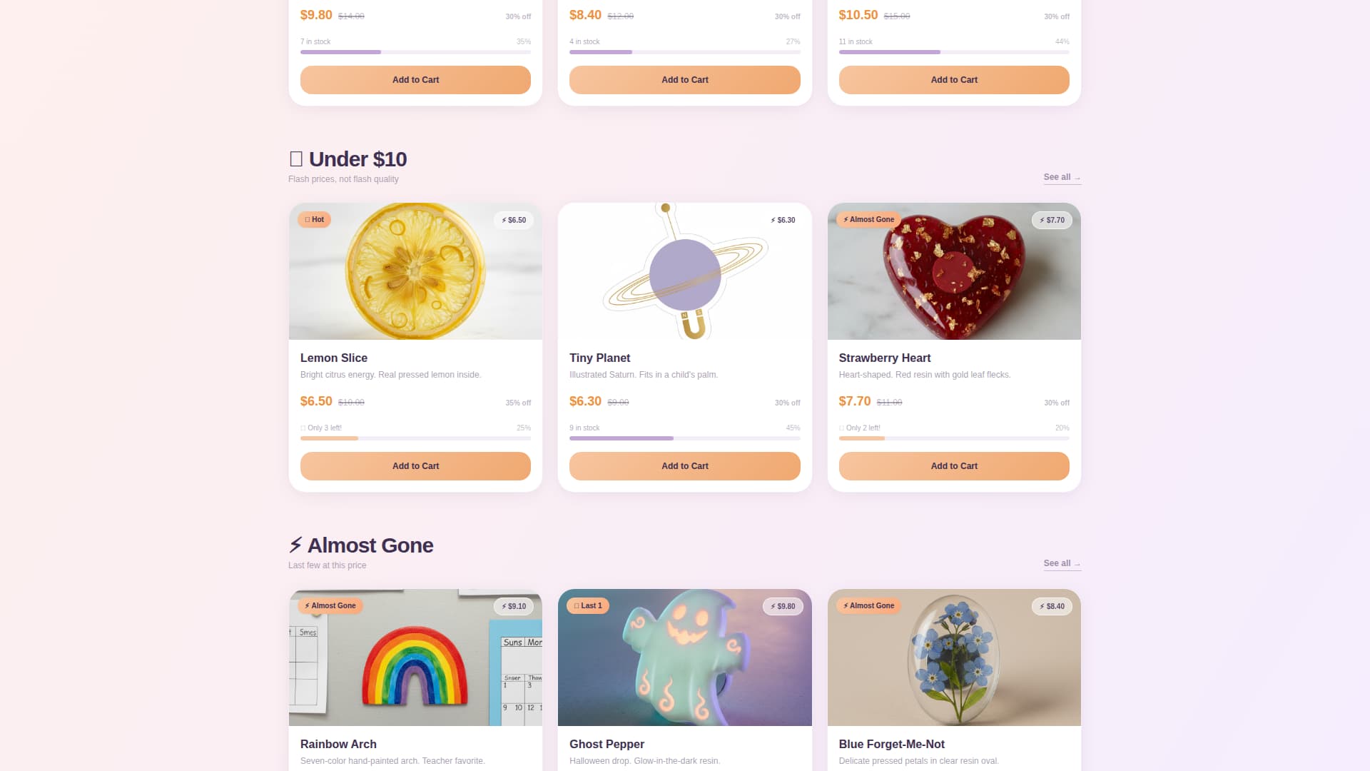 Stick - Vibrant Magnet Landing Page Template