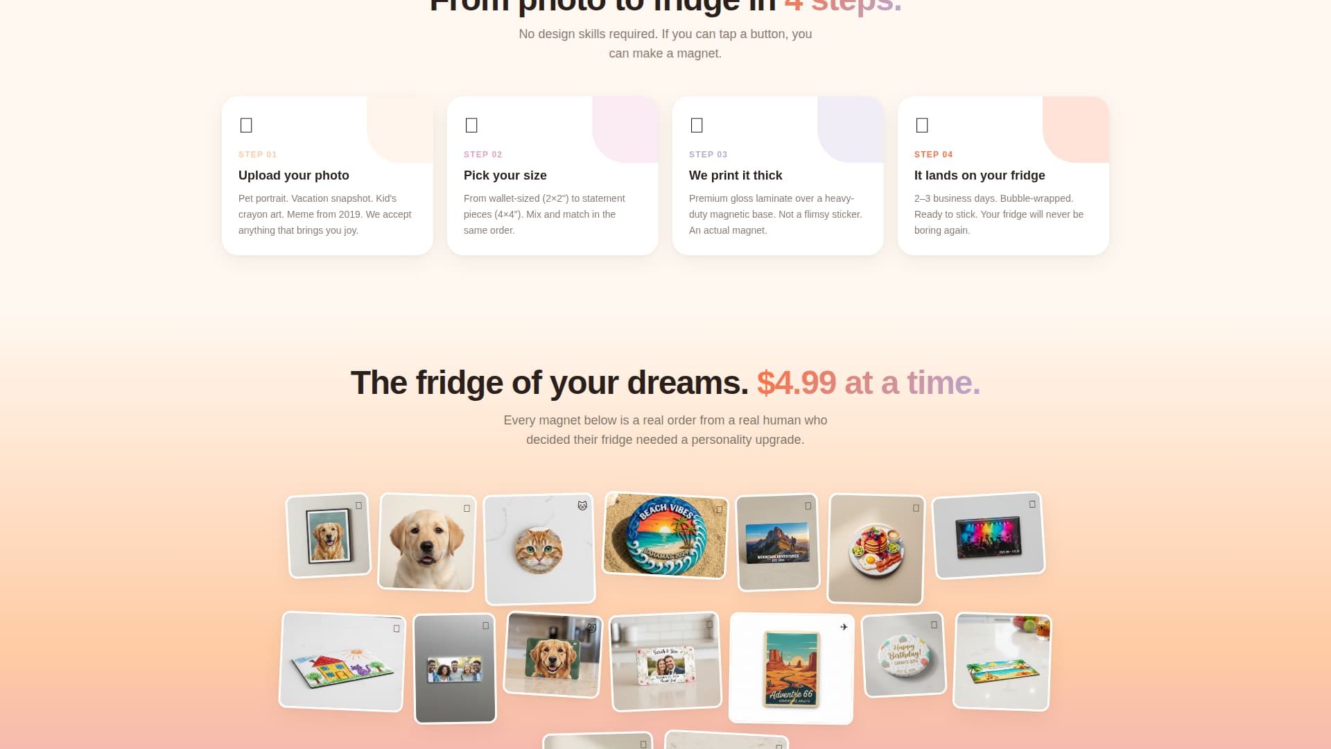 Stick — Bold Promotional Merchandise Landing Page Template