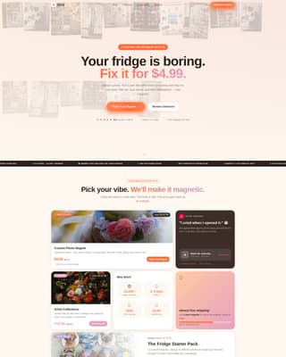 Stick — Bold Promotional Merchandise Landing Page Template