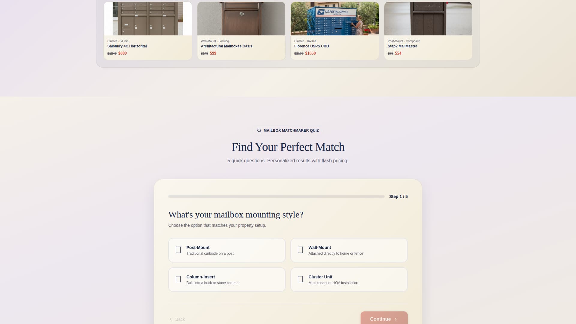 Mailbox - Perfect Home Landing Page Template