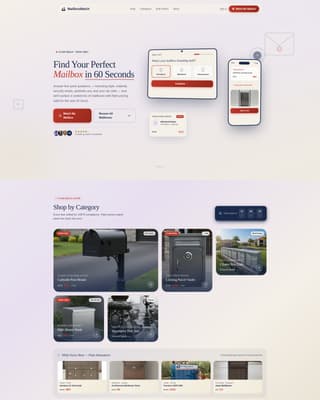 Mailbox - Perfect Home Landing Page Template