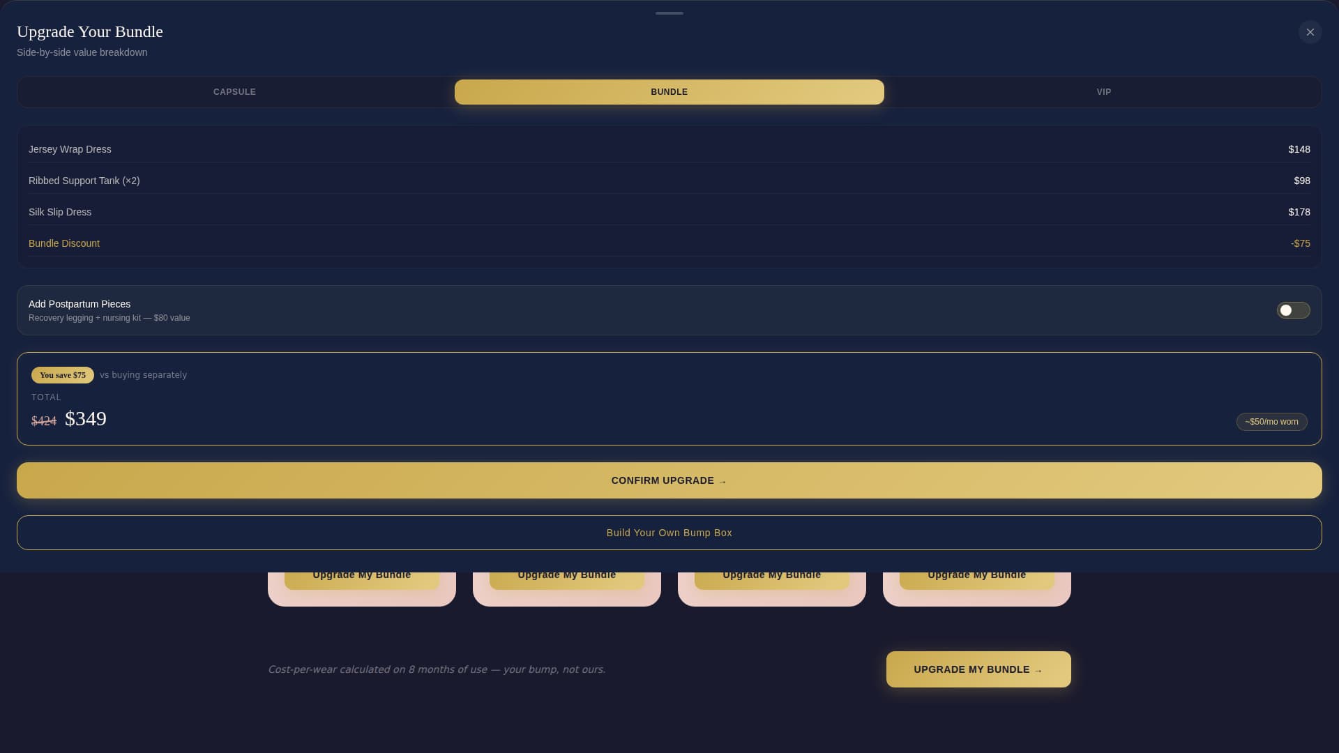 Bloom - Luxurious Maternity Landing Page Template
