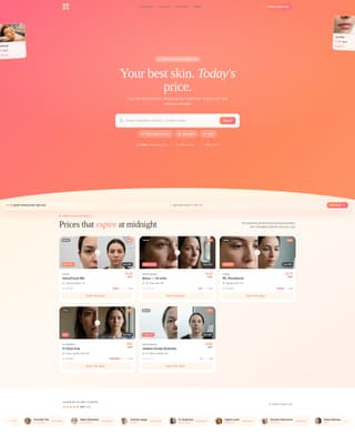 Glow - Radiant Medspa Landing Page Template