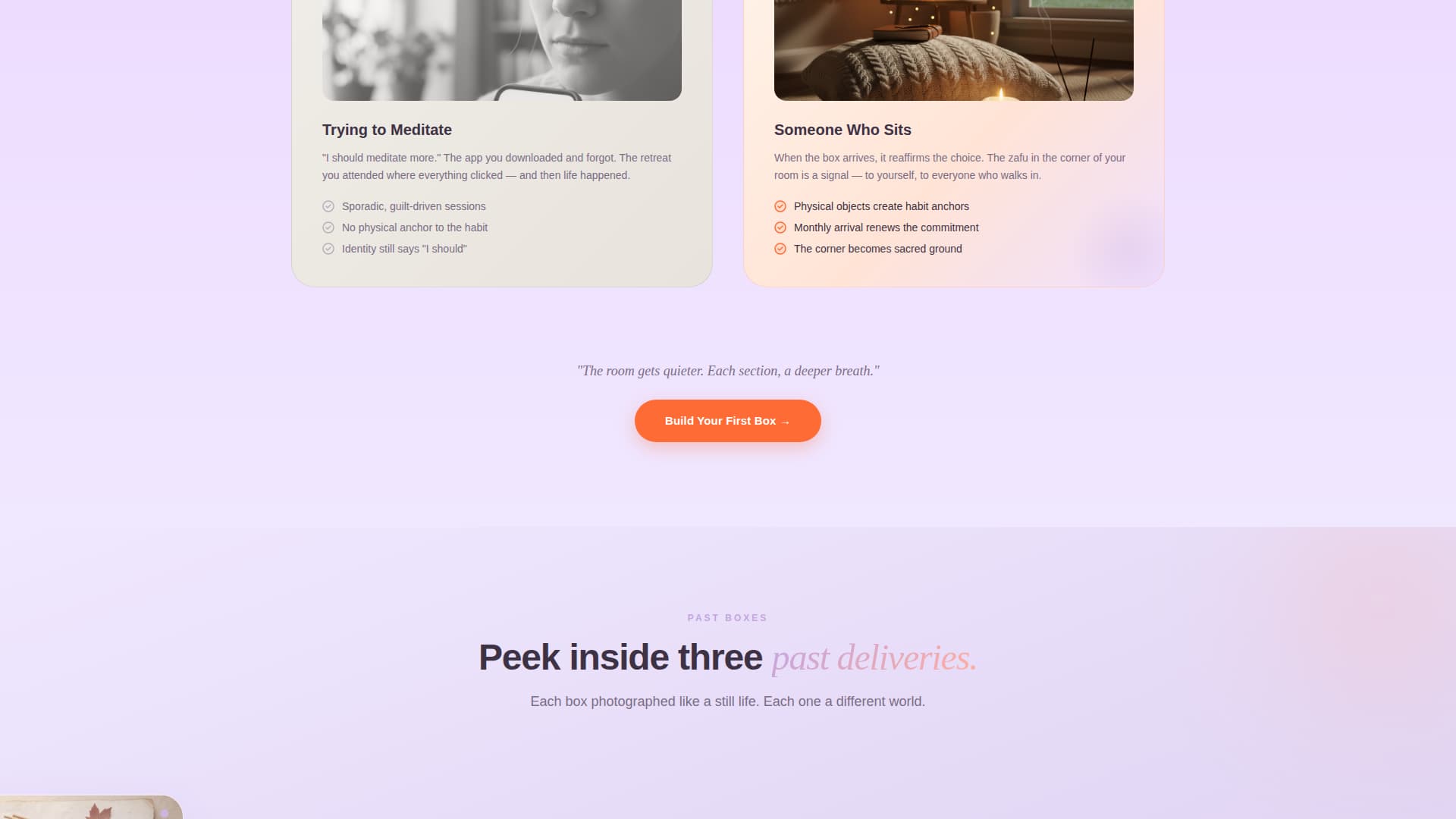 Zafu - Serene Meditation Landing Page Template