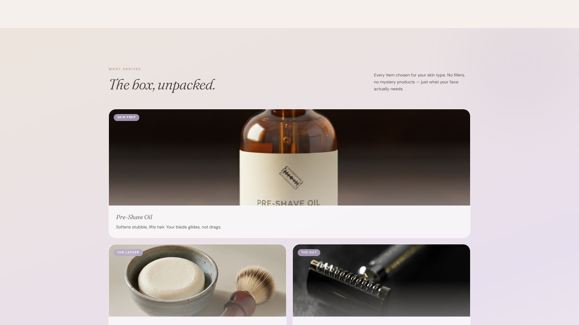 Lather - Premium Grooming Landing Page Template