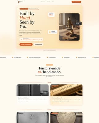 Optica - Captivating Scienceequipment Landing Page Template