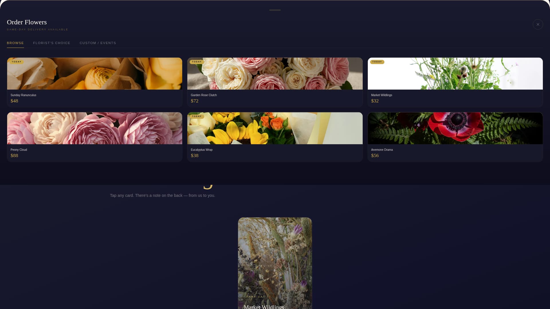 Bloom - Luxurious Florist Landing Page Template