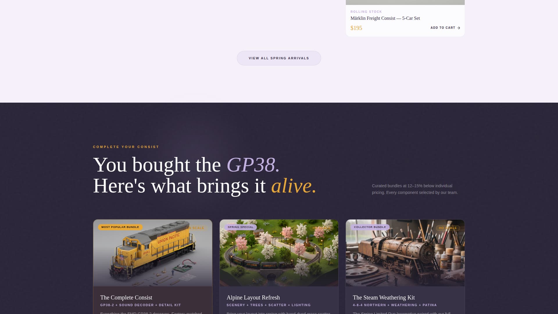 Gauge - Exclusive Hobby Landing Page Template