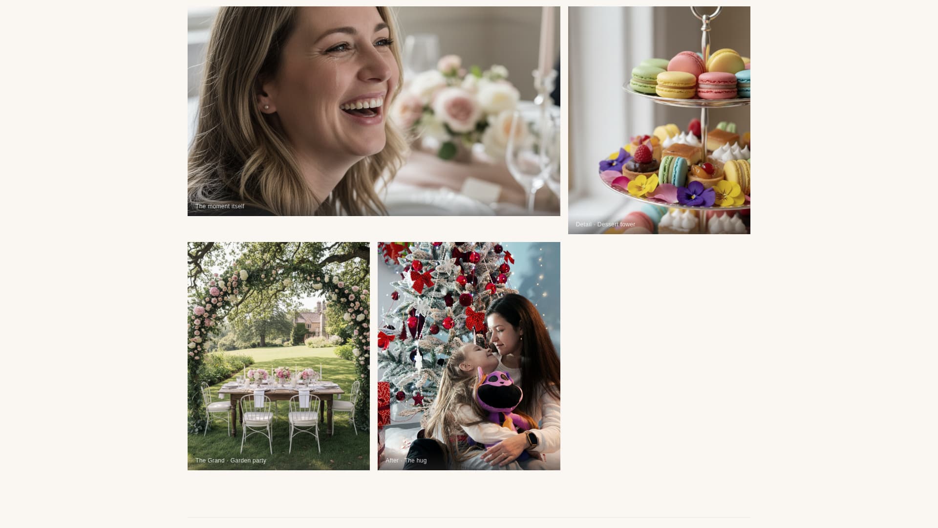 Bloom - Elegant Celebration Landing Page Template
