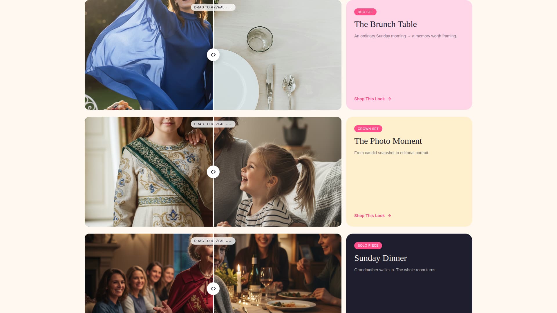 Bloom - Luxe Motherdaughter Landing Page Template