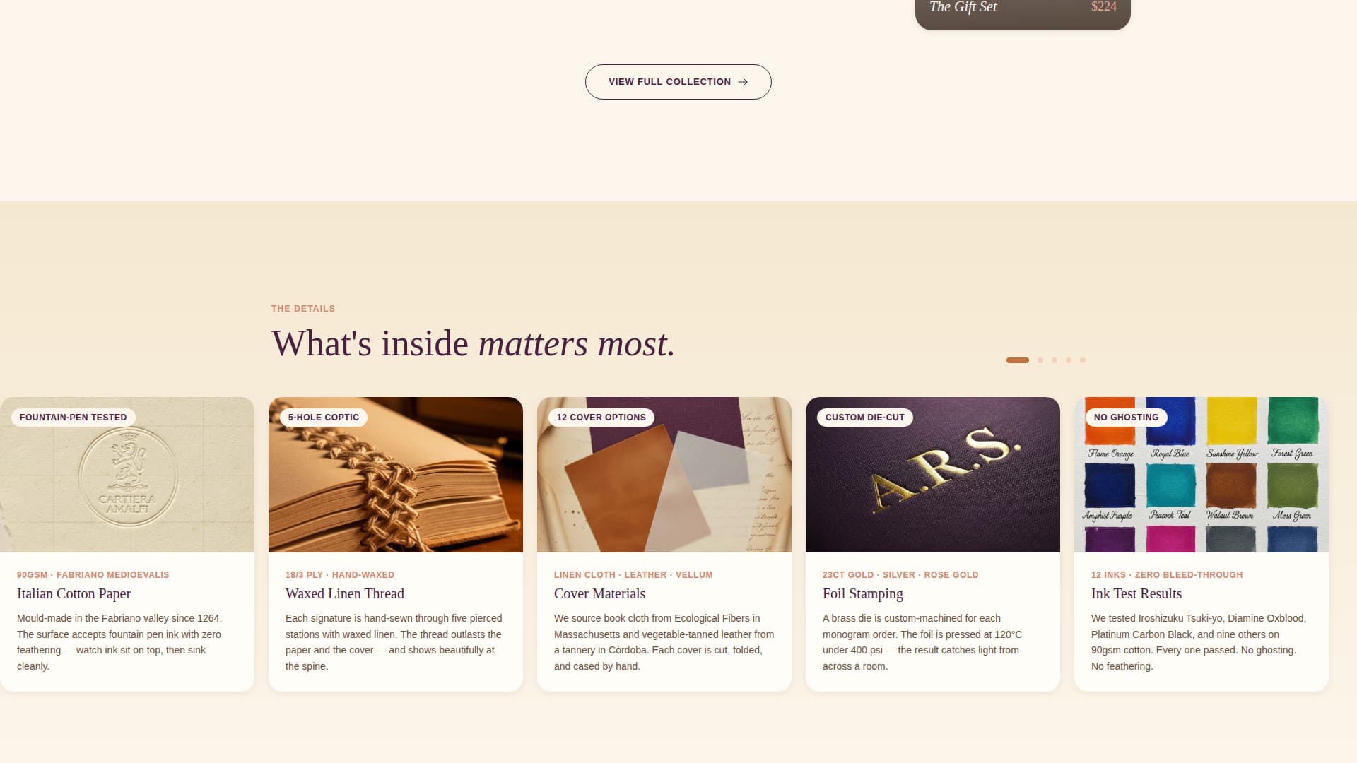 Folio - Artisan Planner Landing Page Template