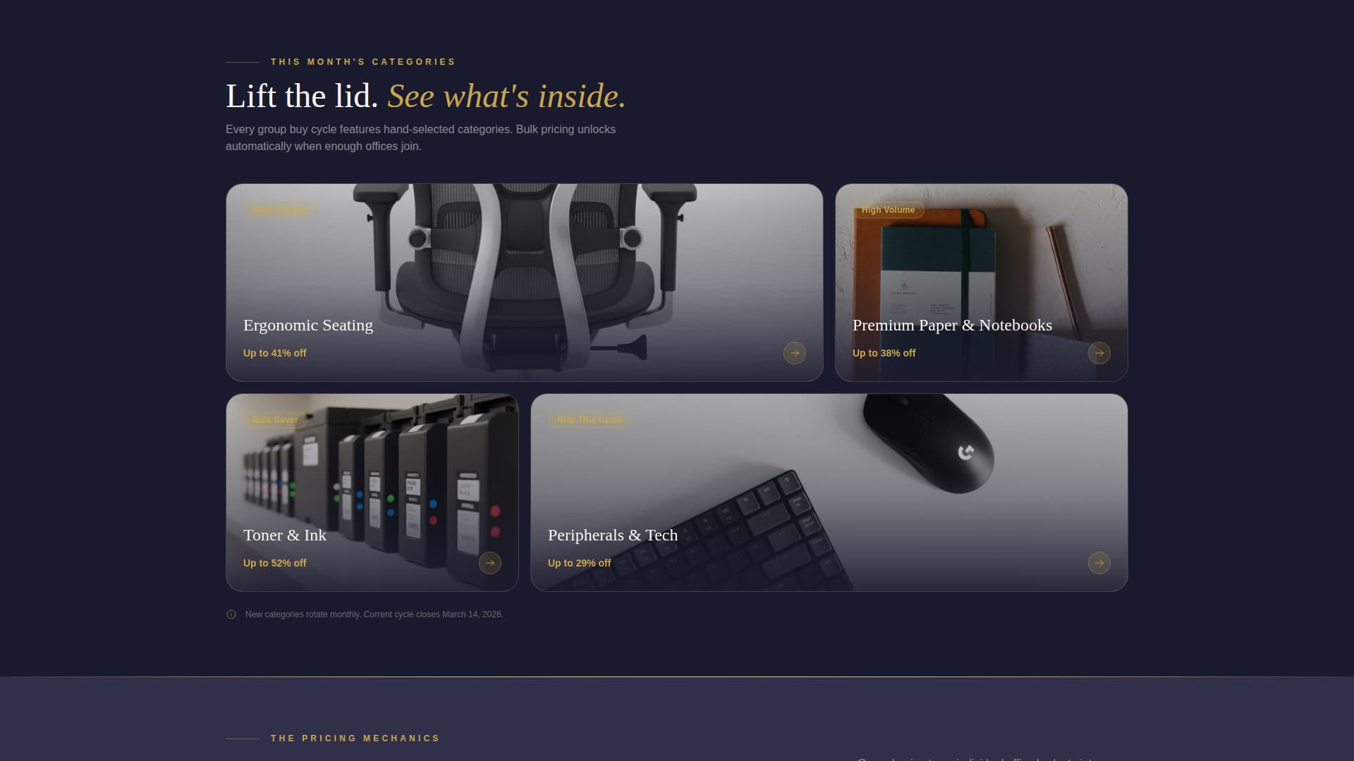 Procure - Wholesale Officesupplies Landing Page Template
