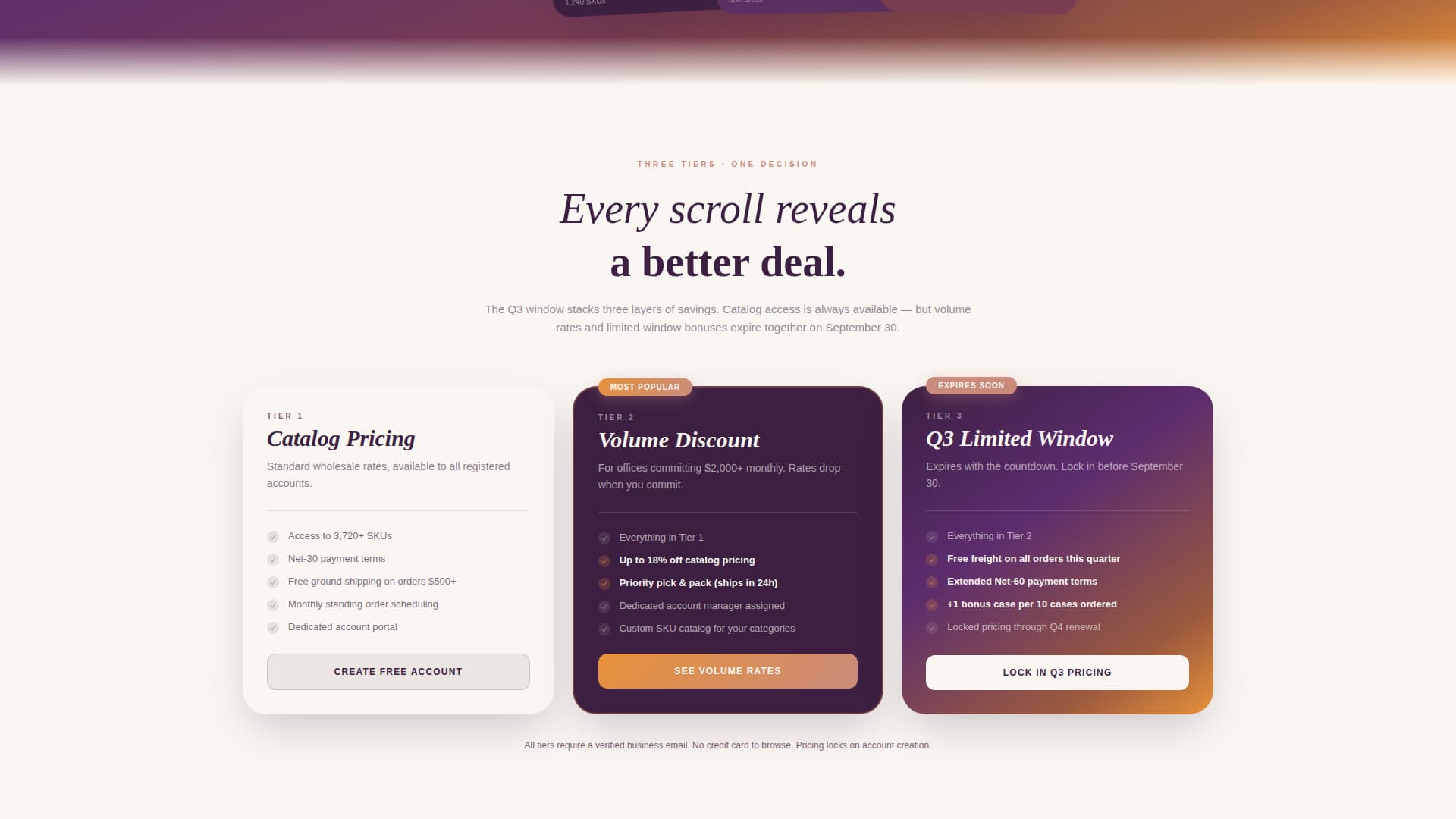 Restock - Premium Officesupplies Landing Page Template