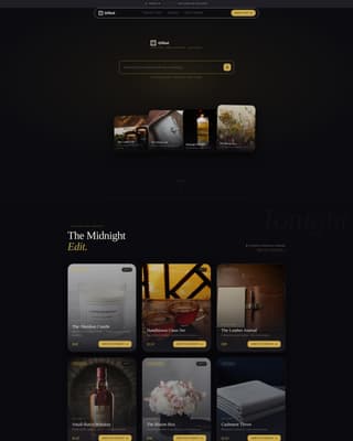 Gifted - Luxe On-Demand Landing Page Template