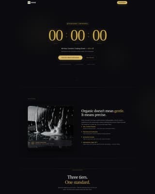 Rinse - Premium Detailing Landing Page Template