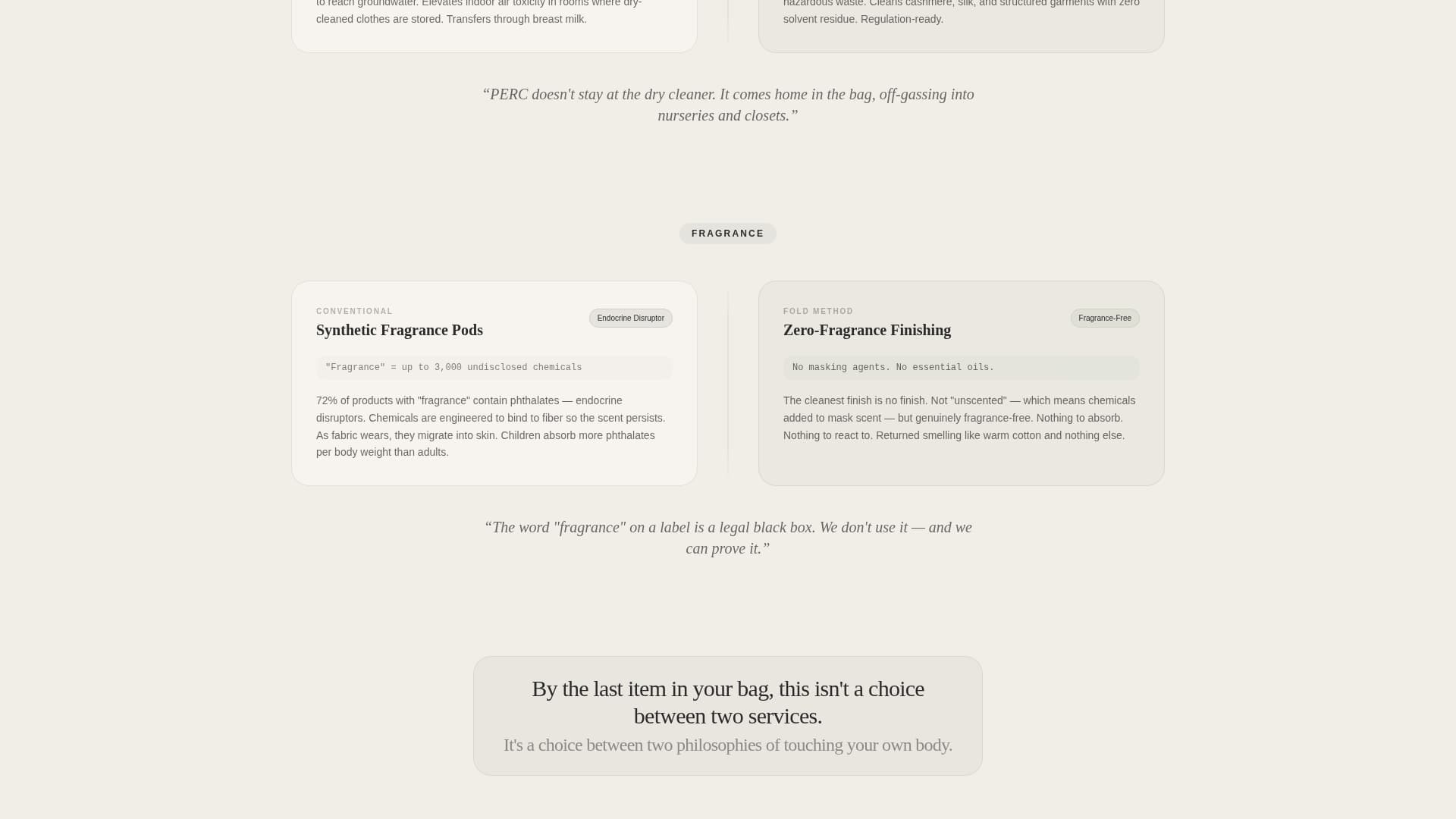 Fold - Pure Laundry Landing Page Template