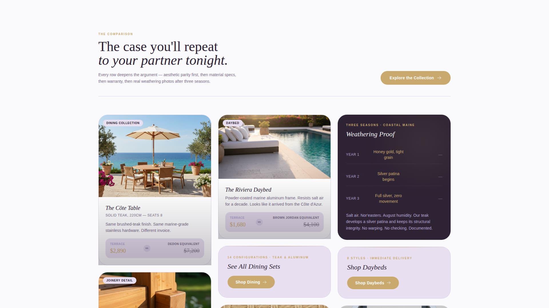 Terrace - Luxe Outdoor Landing Page Template