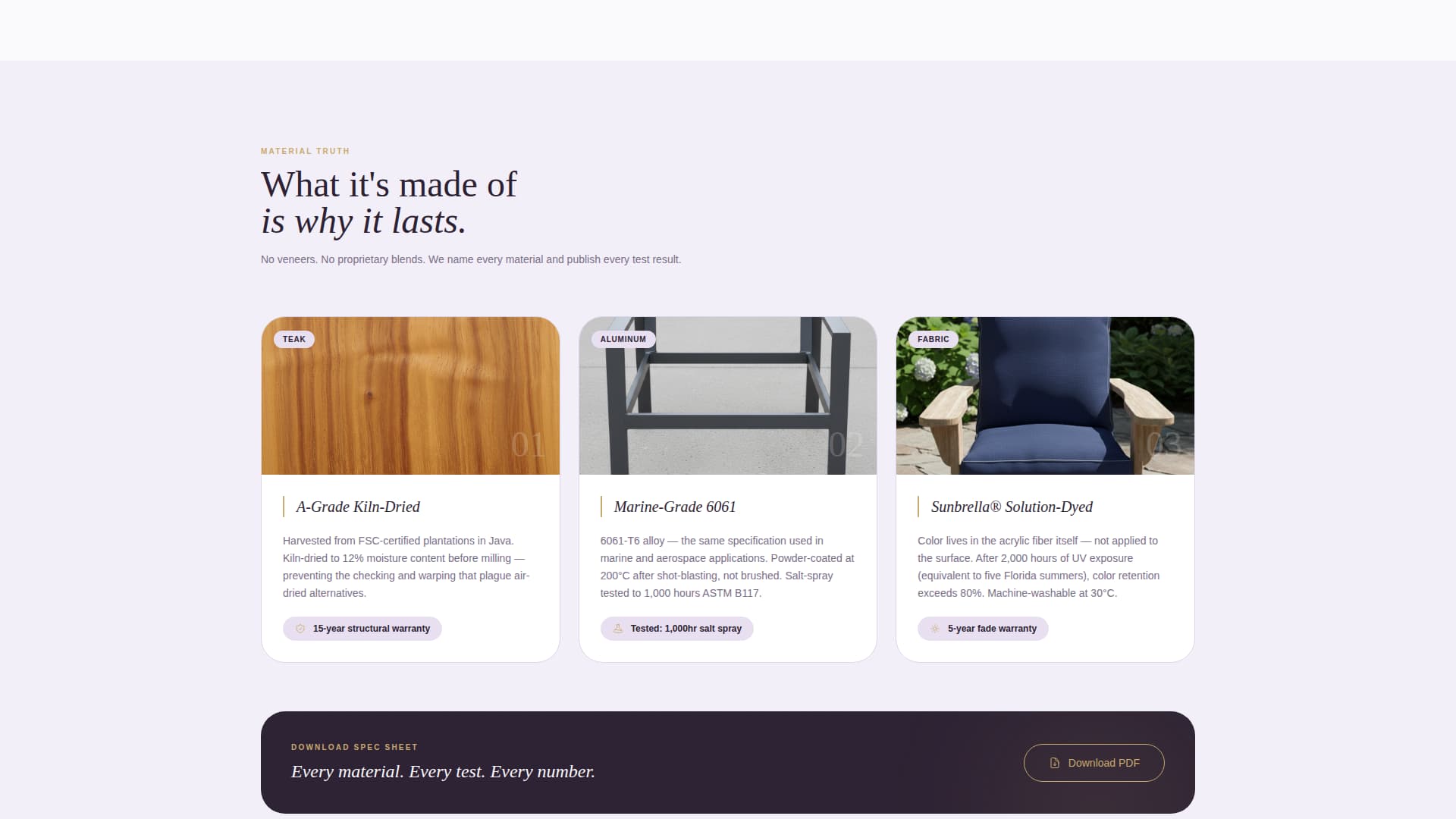 Terrace - Luxe Outdoor Landing Page Template