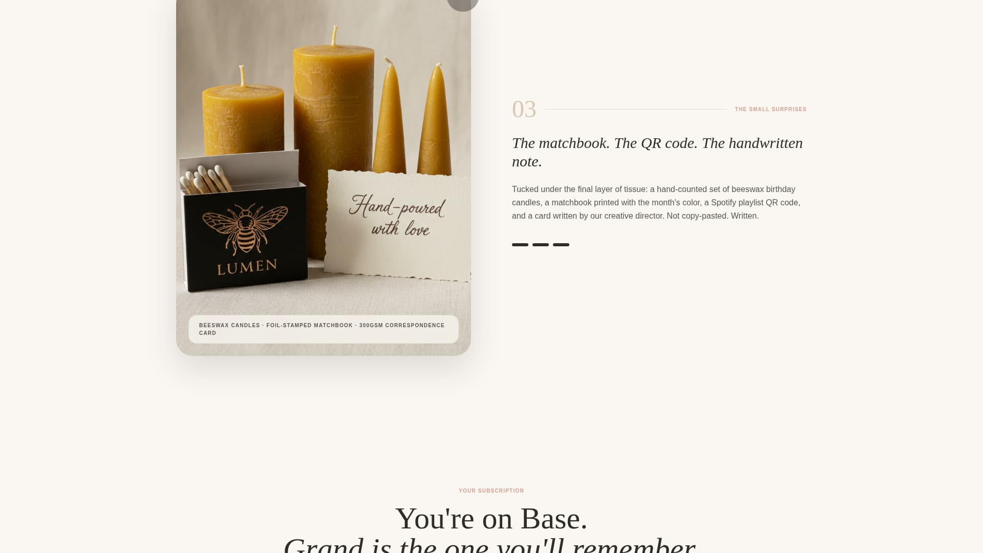 Confetti - Curated Party Landing Page Template
