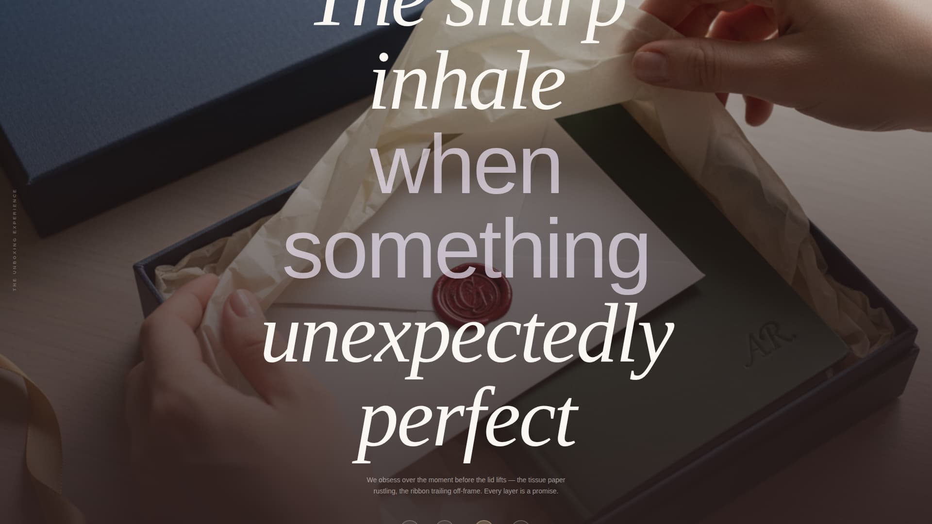 Luxegift - Exquisite Personalized Gift Landing Page Template