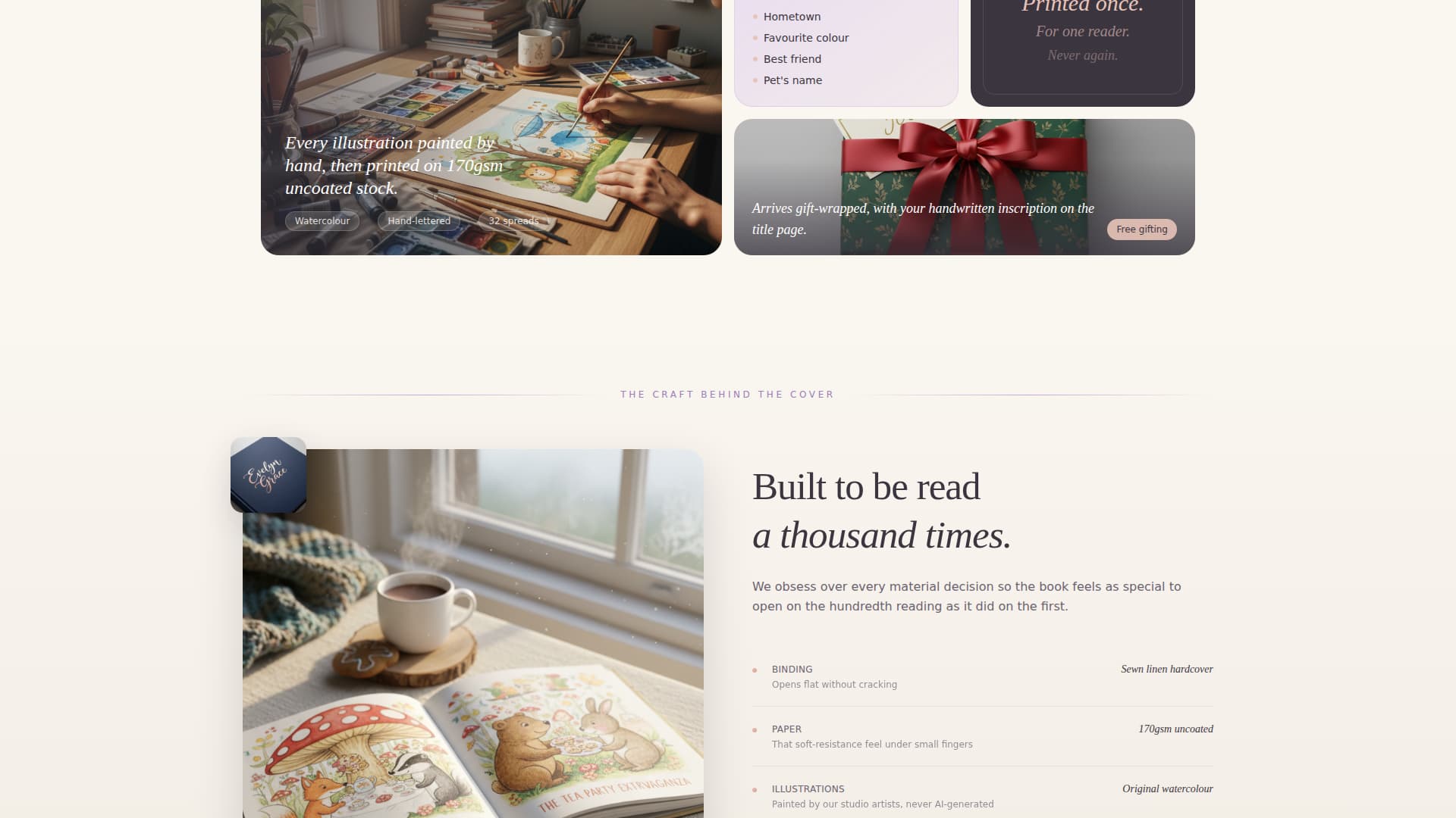 Storybook - Enchanting Children's Landing Page Template