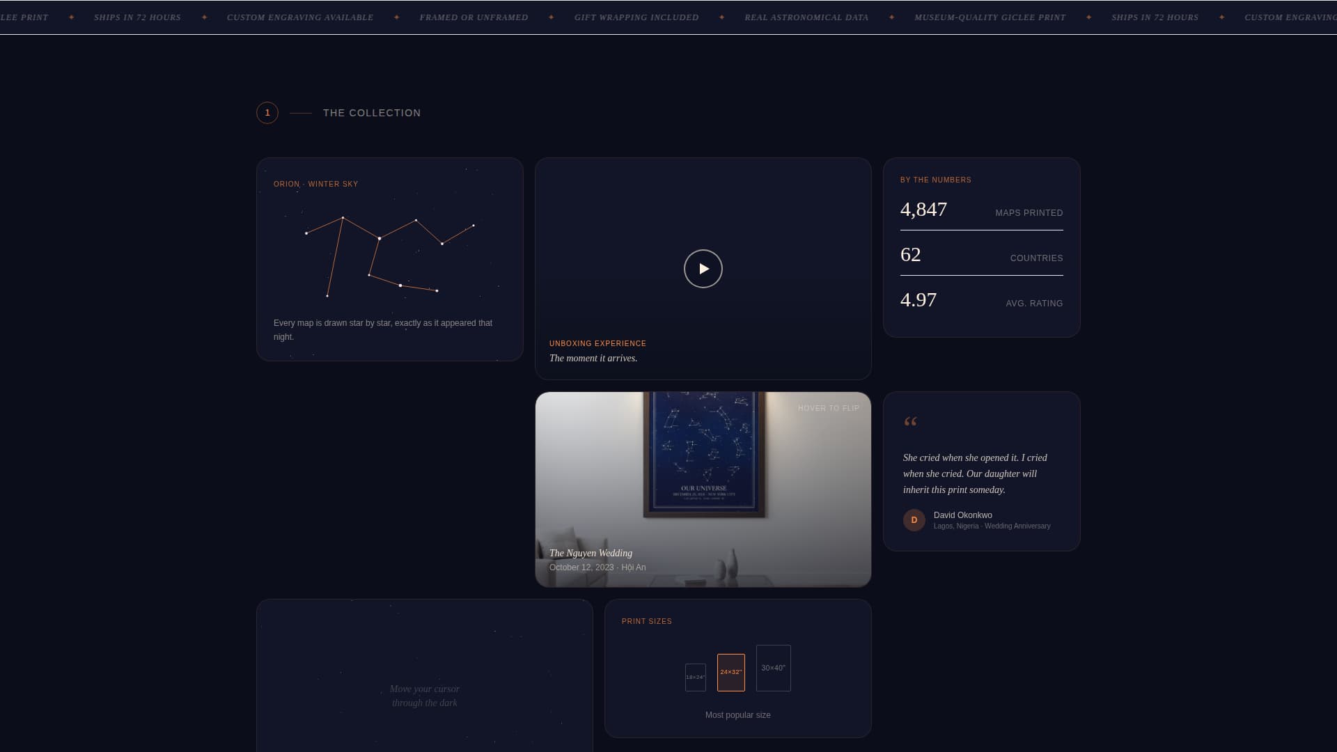 Celestia - Enchanting Starmap Landing Page Template