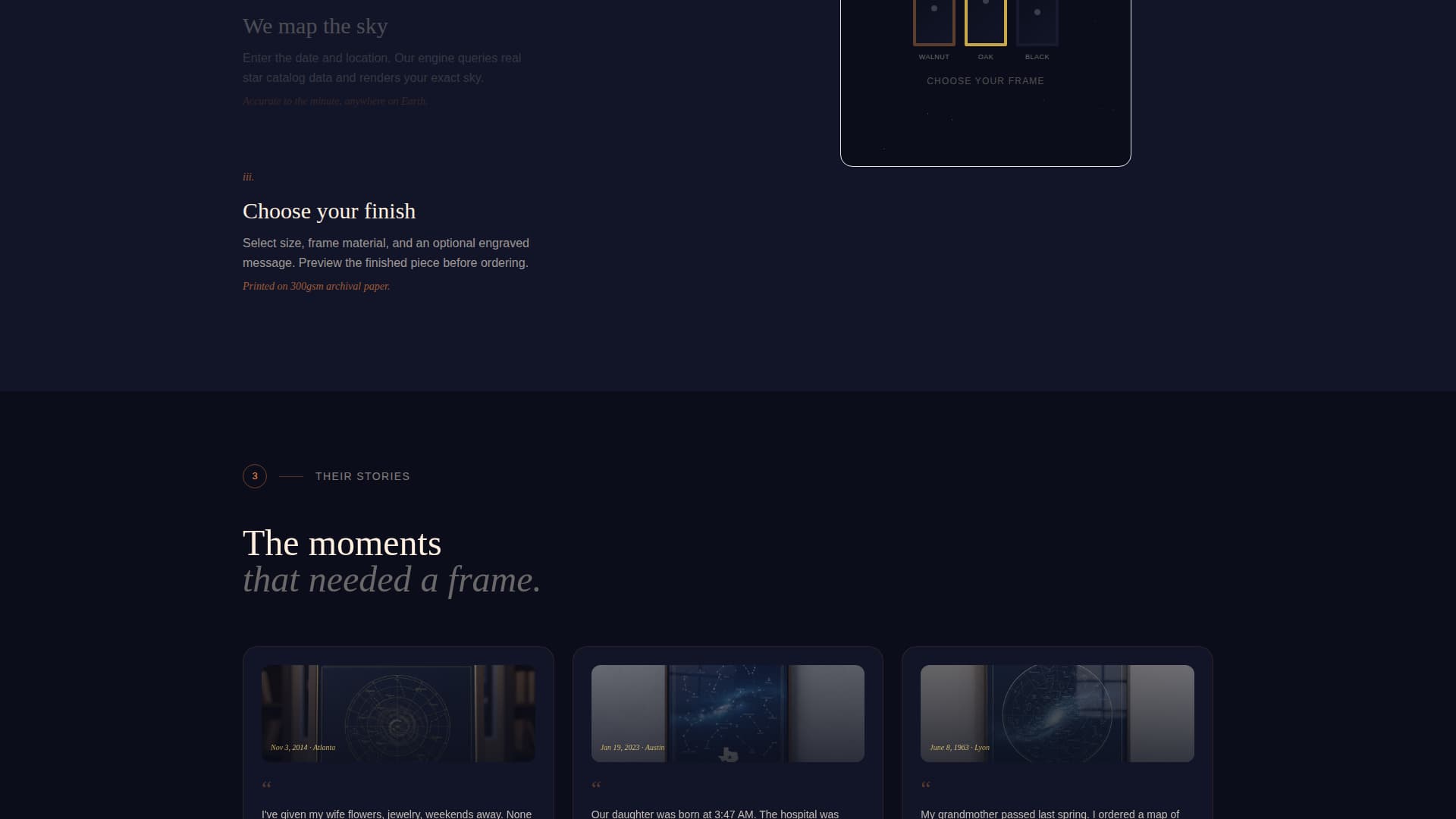Celestia - Enchanting Starmap Landing Page Template