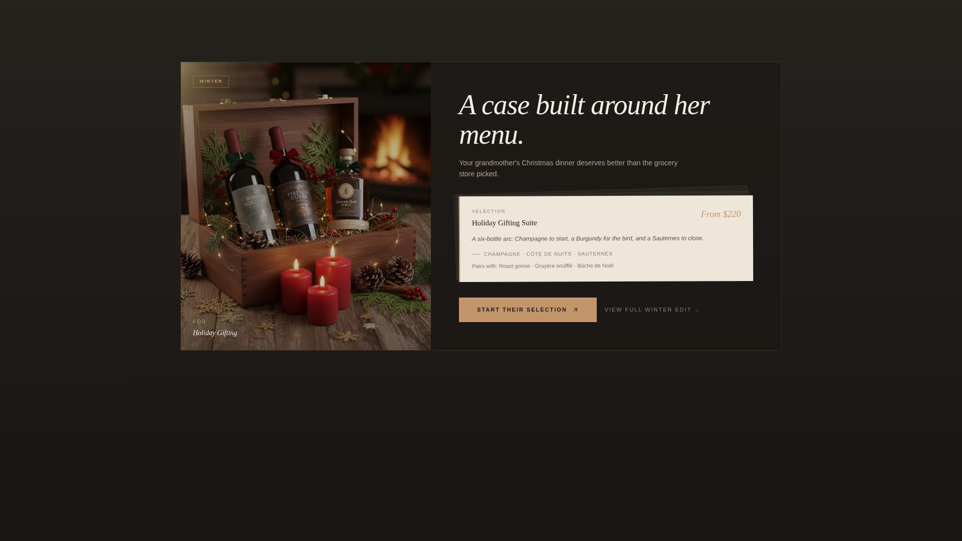 Cellar - Luxe Wine Landing Page Template