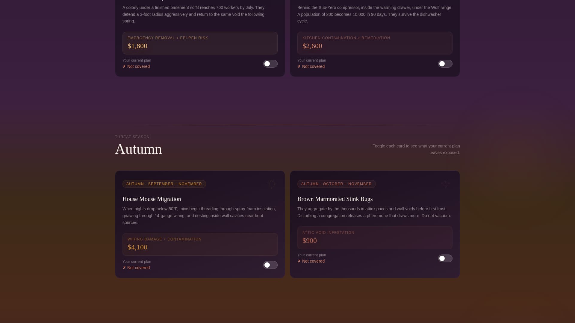 Swarm - Exclusive Pest Control Landing Page Template
