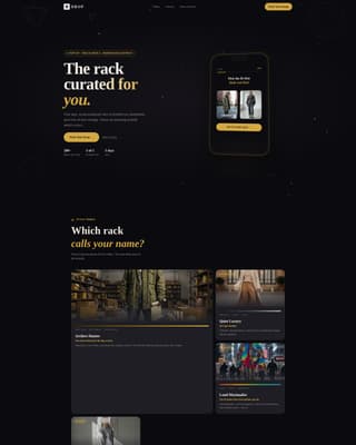 Drop - Exclusive Streetwear Landing Page Template