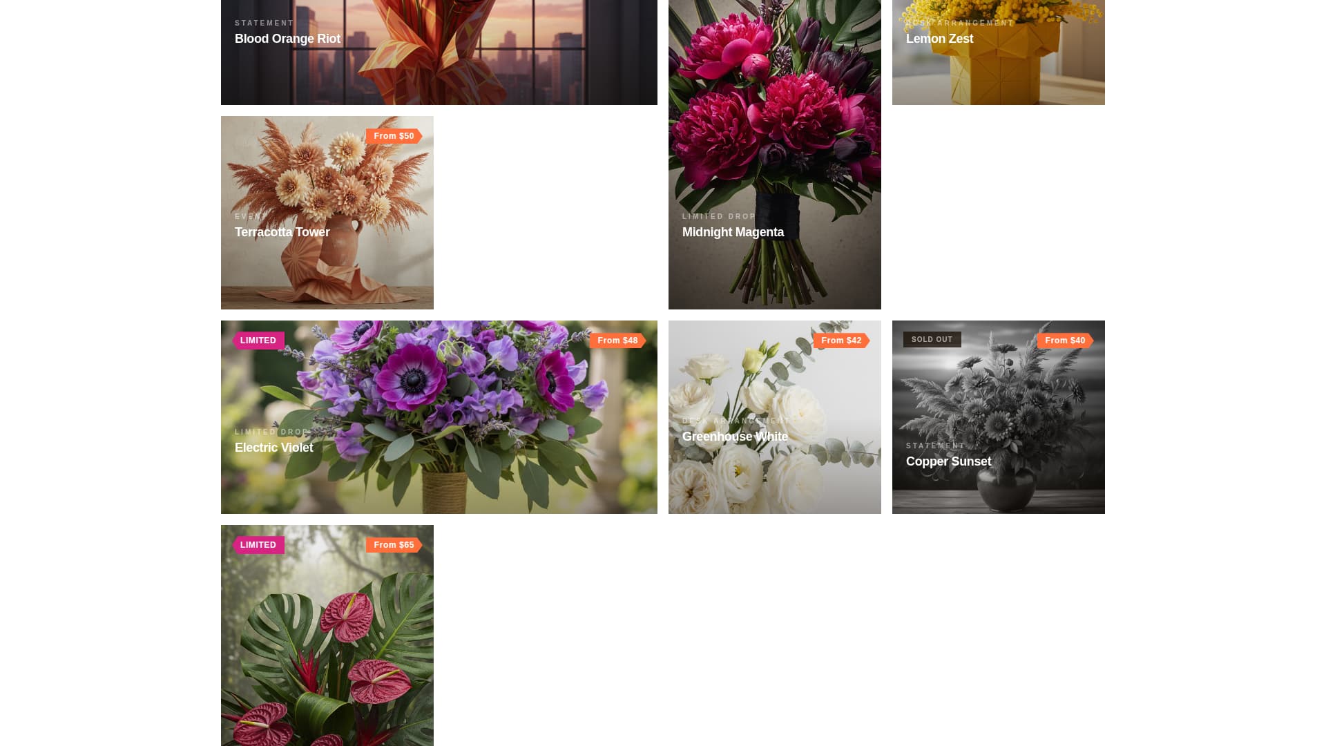 Bloom - Vivid Florals Landing Page Template