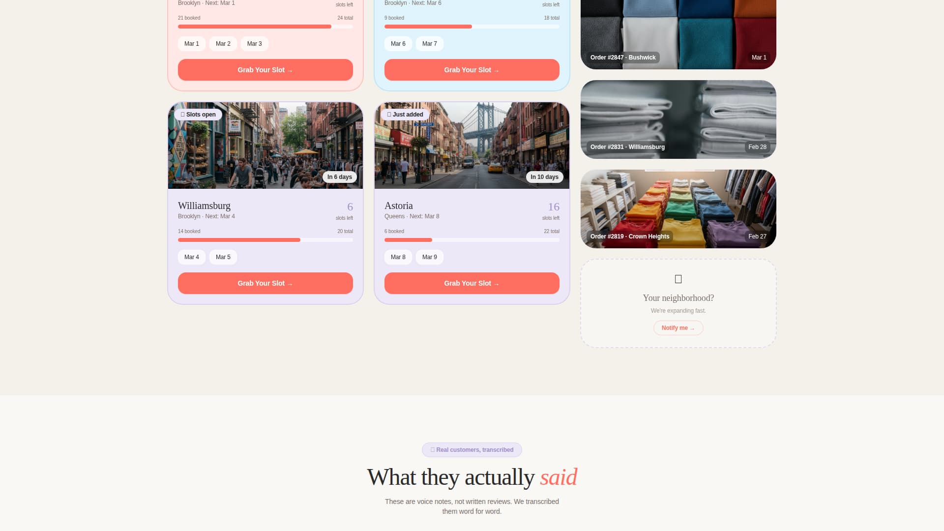 Fold - Playful Popup Landing Page Template