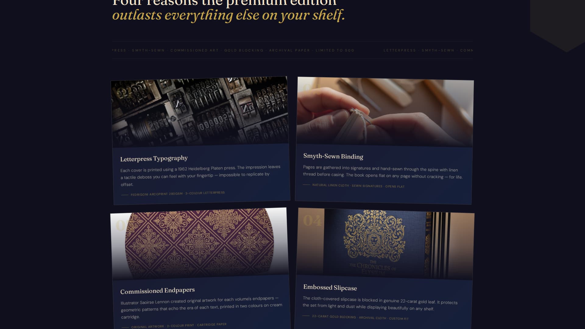 Folio - Irresistible Bookshop Landing Page Template