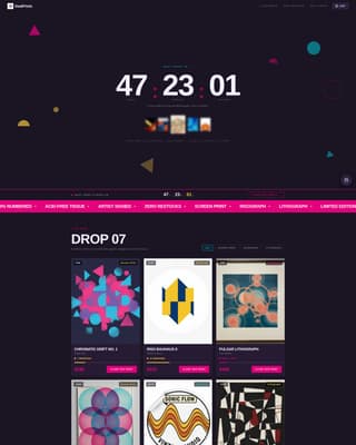 Dealprints - Electrifying Artedition Landing Page Template