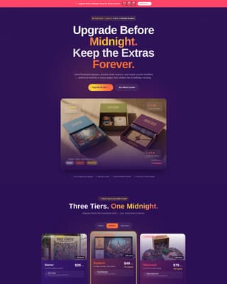 Piece - Urgent Subscription Landing Page Template