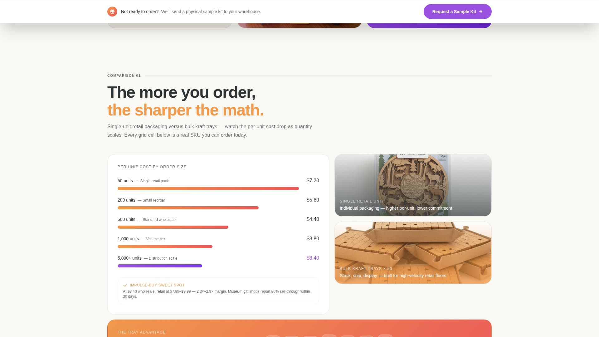 Gridlock - Playful Wholesale Landing Page Template