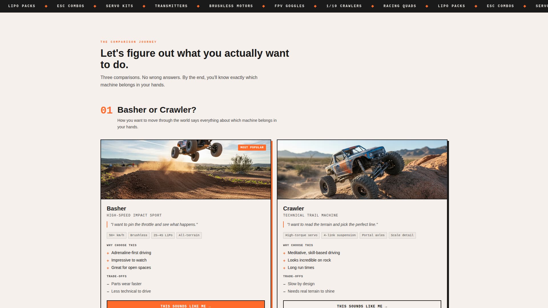 Throttle - Dynamic RC Drone Landing Page Template