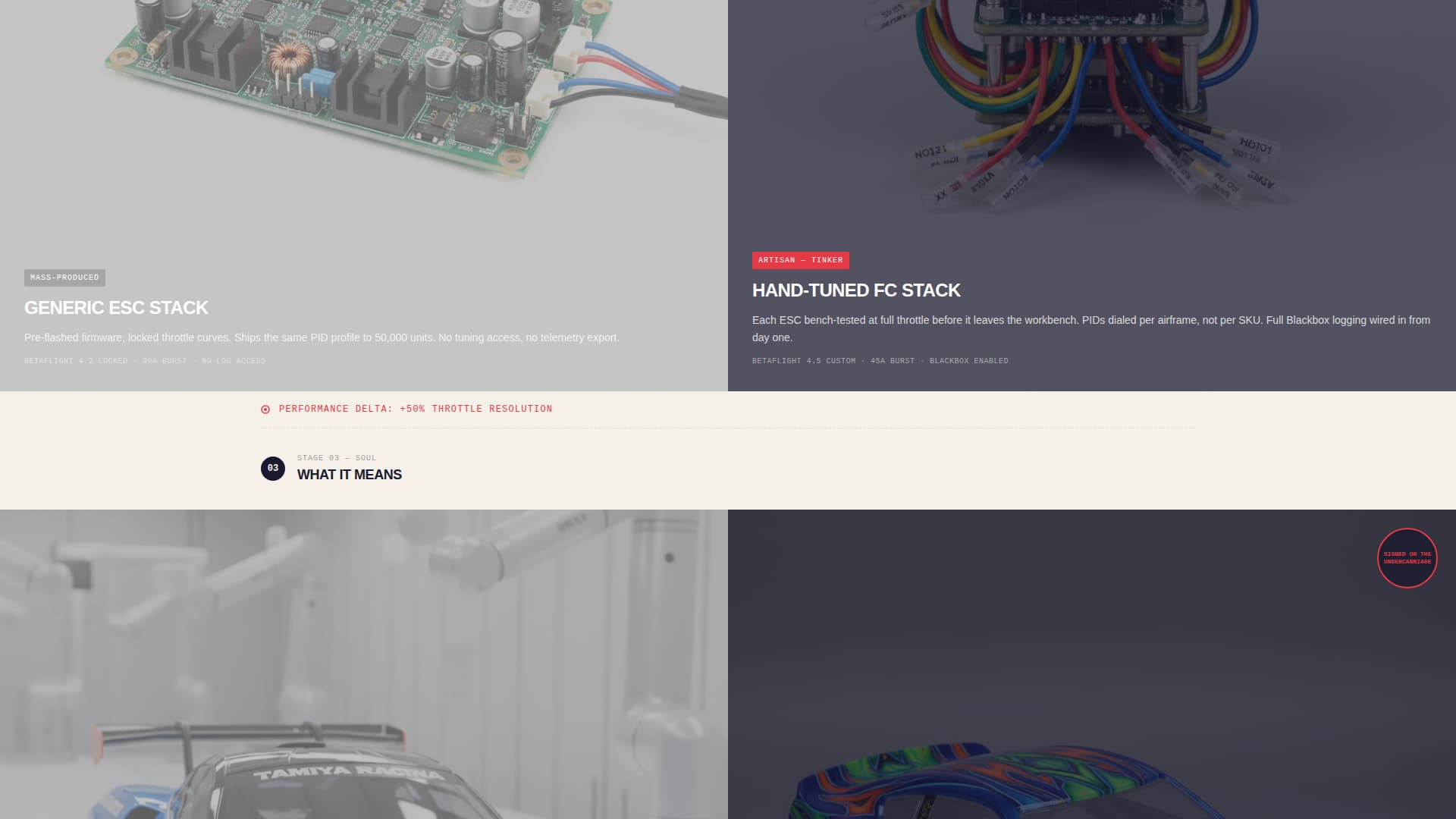 Tinker - Artisan RC Landing Page Template