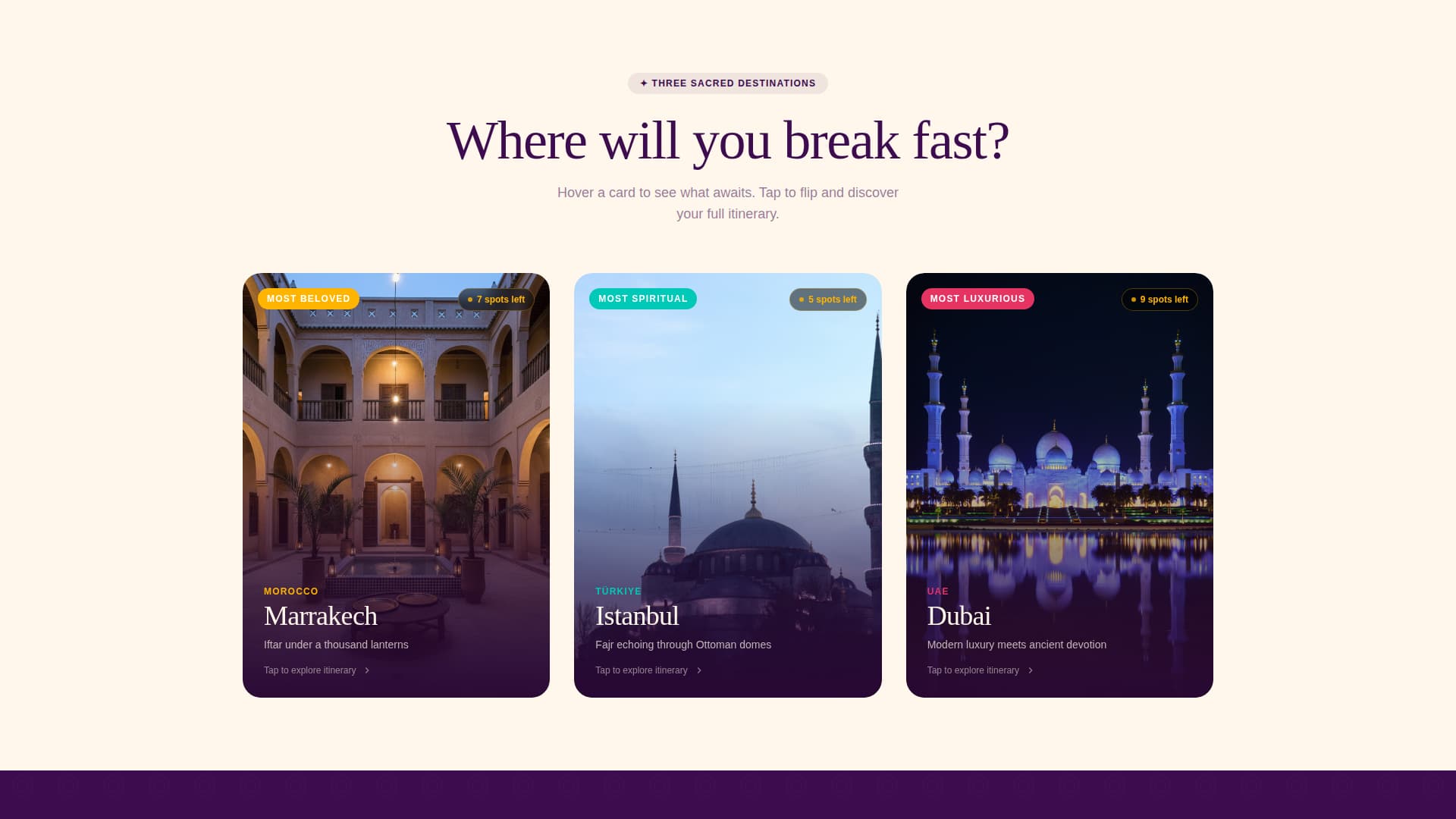 Ramadan - High-Converting Catering Landing Page Template